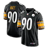 Zennovawear T.J. Watt Pittsburgh Steelers Game Jersey - Black