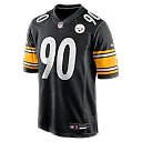 Zennovawear T.J. Watt Pittsburgh Steelers Game Jersey - Black
