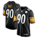 Zennovawear T.J. Watt Pittsburgh Steelers Game Jersey - Black