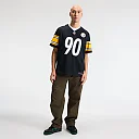 Zennovawear T.J. Watt Pittsburgh Steelers Team Vapor FUSE. Stitched Limited Jersey - Black
