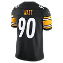 Zennovawear T.J. Watt Pittsburgh Steelers Team Vapor FUSE. Stitched Limited Jersey - Black
