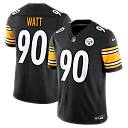 Zennovawear T.J. Watt Pittsburgh Steelers Team Vapor FUSE. Stitched Limited Jersey - Black