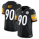 Zennovawear T.J. Watt Pittsburgh Steelers Vapor FUSE. Limited Jersey - Black