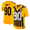 Zennovawear T.J. Watt Pittsburgh Steelers Alternate Vapor FUSE. Limited Jersey - Gold