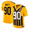 Zennovawear T.J. Watt Pittsburgh Steelers Alternate Vapor FUSE. Limited Jersey - Gold