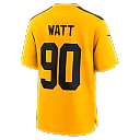 Zennovawear T.J. Watt Pittsburgh Steelers Alternate 1933 Throwback Game Jersey - Gold