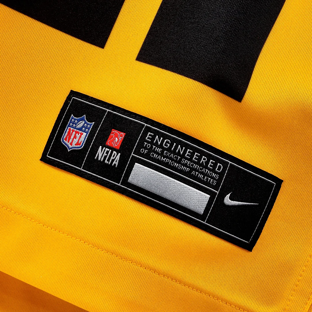 Zennovawear T.J. Watt Pittsburgh Steelers Alternate 1933 Throwback Game Jersey - Gold
