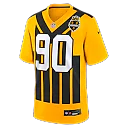 Zennovawear T.J. Watt Pittsburgh Steelers Alternate 1933 Throwback Game Jersey - Gold