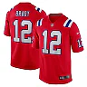 Zennovawear Tom Brady New England Patriots Retired Player Alternate Game Jersey - Red