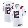 Zennovawear Tom Brady New England Patriots Retired Game Jersey - White