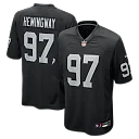 Zennovawear Tonka Hemingway Las Vegas Raiders Team Game Jersey - Black