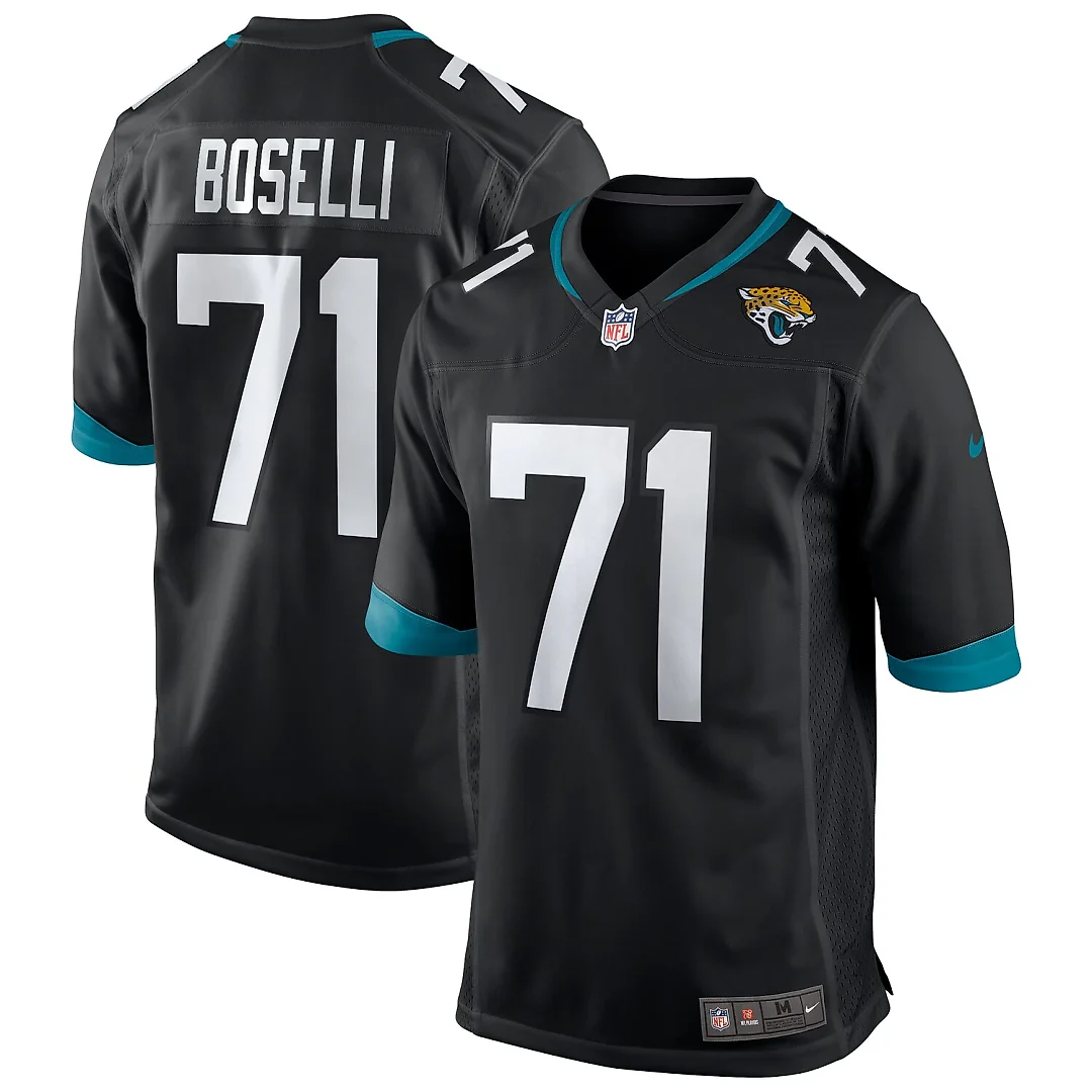Zennovawear Tony Boselli Jacksonville Jaguars Retired Player Alternate Game Jersey - Black