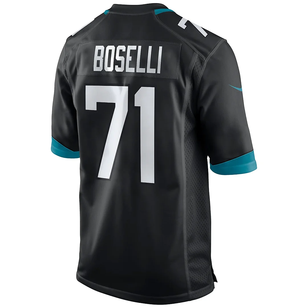 Zennovawear Tony Boselli Jacksonville Jaguars Retired Player Alternate Game Jersey - Black