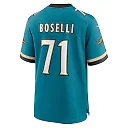 Zennovawear Tony Boselli Jacksonville Jaguars Prowler Throwback Retired Player Game Jersey - Teal