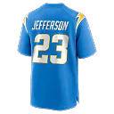 Zennovawear Tony Jefferson Los Angeles Chargers Team Game Jersey - Powder Blue