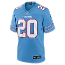 Zennovawear Tony Pollard Tennessee Titans Game Jersey - Light Blue