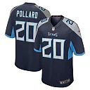 Zennovawear Tony Pollard Tennessee Titans Game Player Jersey - Navy