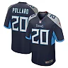 Zennovawear Tony Pollard Tennessee Titans Game Player Jersey - Navy