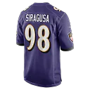 Zennovawear Tony Siragusa Baltimore Ravens Game Retired Player Jersey - Purple