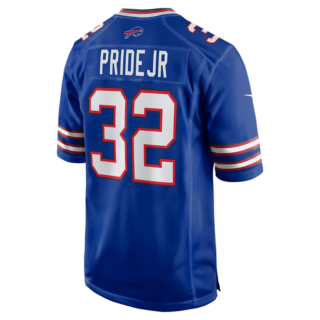 Zennovawear Toriano Pride Jr. Buffalo Bills Team Game Jersey - Royal