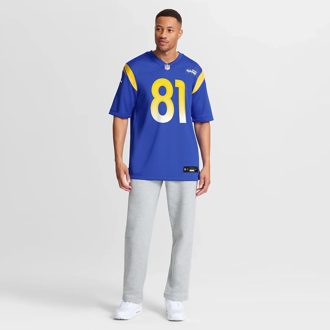 Zennovawear Torry Holt Los Angeles Rams Game Retired Player Jersey - Royal