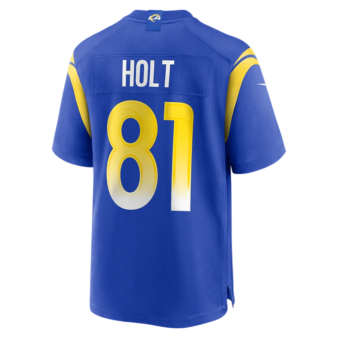 Zennovawear Torry Holt Los Angeles Rams Game Retired Player Jersey - Royal