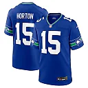 Zennovawear Tory Horton Seattle Seahawks Alternate Game Jersey - Royal