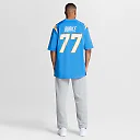 Zennovawear Travis Burke Los Angeles Chargers Team Game Jersey - Powder Blue