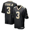 Zennovawear Travis Etienne Jr New Orleans Saints Game Jersey - Black