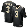 Zennovawear Travis Etienne Jr New Orleans Saints Game Jersey - Black