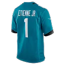 Zennovawear Travis Etienne Jacksonville Jaguars Game Jersey - Teal