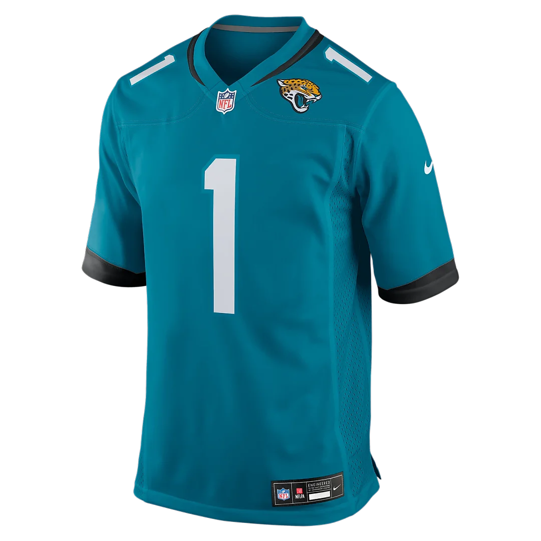 Zennovawear Travis Etienne Jacksonville Jaguars Game Jersey - Teal