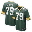 Zennovawear Travis Glover Green Bay Packers Game Jersey - Green