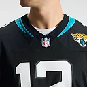 Zennovawear Travis Hunter Jacksonville Jaguars Alternate Game Jersey - Black