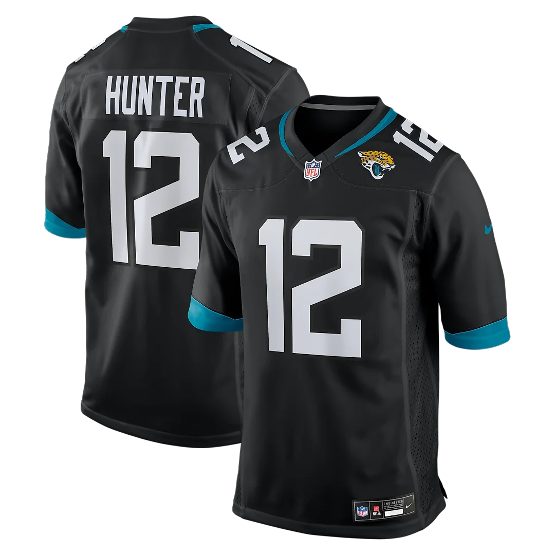 Zennovawear Travis Hunter Jacksonville Jaguars Alternate Game Jersey - Black