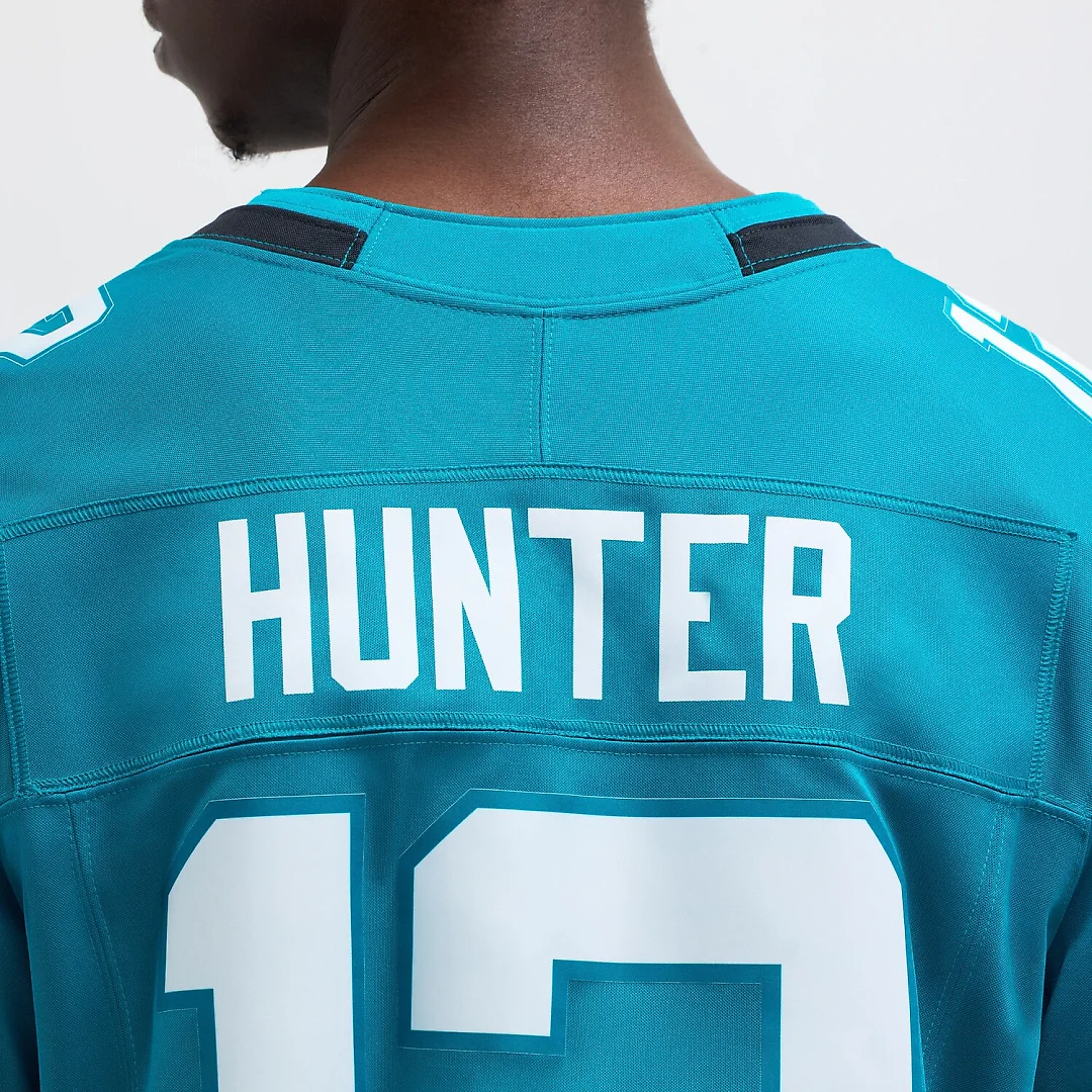 Zennovawear Travis Hunter Jacksonville Jaguars Team Limited Jersey - Teal