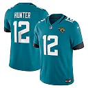 Zennovawear Travis Hunter Jacksonville Jaguars Team Vapor FUSE. Stitched Limited Jersey - Teal