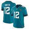 Zennovawear Travis Hunter Jacksonville Jaguars Team Vapor FUSE. Stitched Limited Jersey - Teal