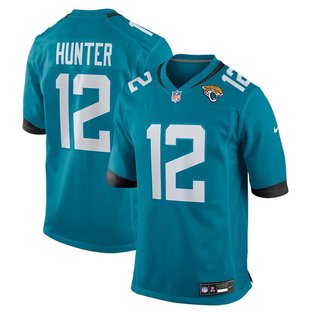 Zennovawear Travis Hunter Jacksonville Jaguars Team Game Jersey - Teal