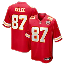 Zennovawear Travis Kelce Kansas City Chiefs Game Jersey - Red
