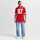Zennovawear Travis Kelce Kansas City Chiefs Game Jersey - Red
