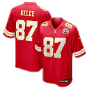 Zennovawear Travis Kelce Kansas City Chiefs Game Jersey - Red