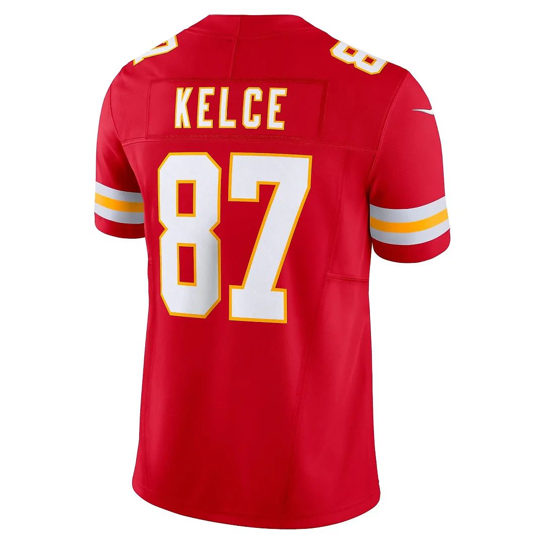 Zennovawear Travis Kelce Kansas City Chiefs Vapor FUSE. Limited Jersey - Red