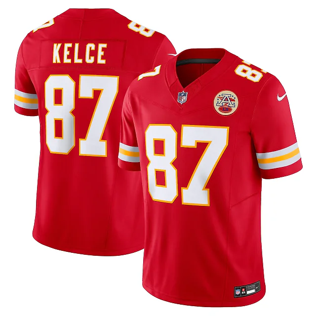 Zennovawear Travis Kelce Kansas City Chiefs Vapor FUSE. Limited Jersey - Red