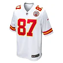 Zennovawear Travis Kelce Kansas City Chiefs Player Game Jersey - White