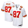Zennovawear Travis Kelce Kansas City Chiefs Player Game Jersey - White