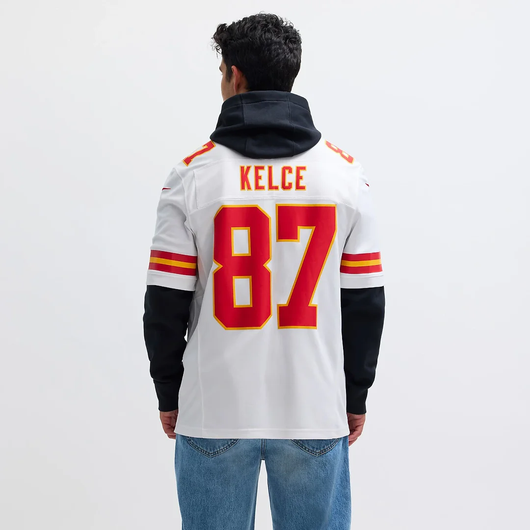 Zennovawear Travis Kelce Kansas City Chiefs Vapor FUSE. Limited Jersey - White