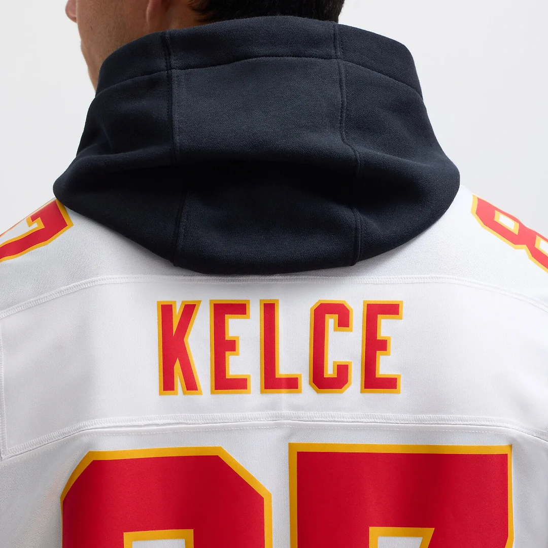 Zennovawear Travis Kelce Kansas City Chiefs Vapor FUSE. Limited Jersey - White