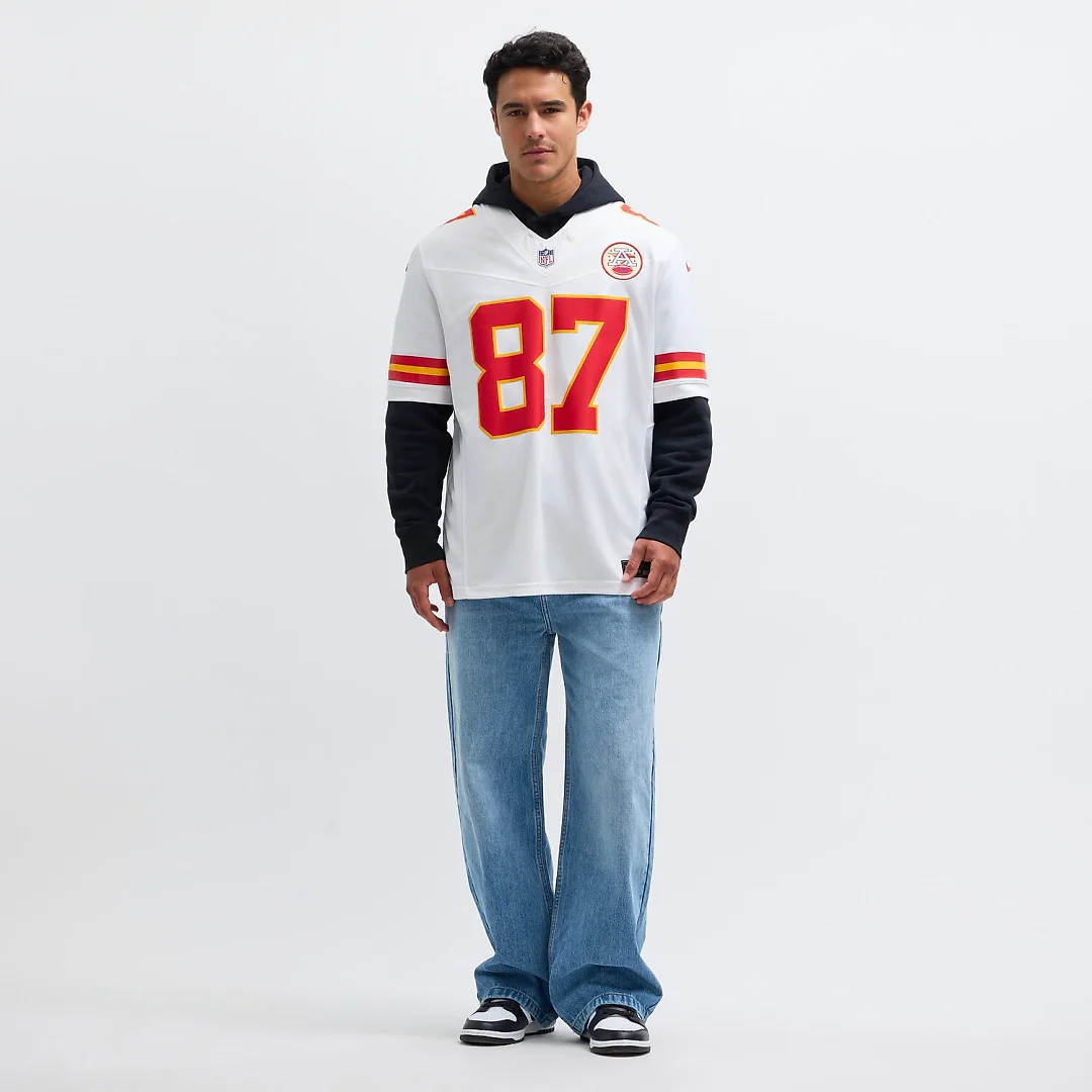 Zennovawear Travis Kelce Kansas City Chiefs Vapor FUSE. Limited Jersey - White