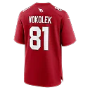 Zennovawear Travis Vokolek Arizona Cardinals Team Game Jersey - Cardinal